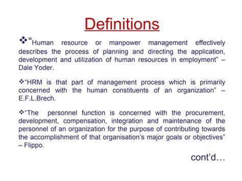 Human Resource Management Ppt