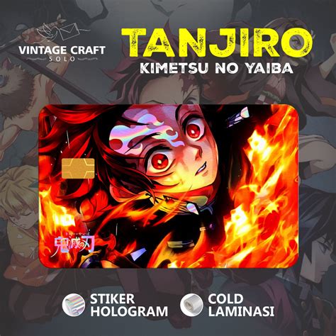 Jual Stiker Sticker Skin Card Atm Anime Kimetsu No Yaiba Demon Slayer