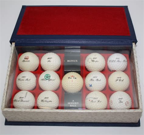 Lot Detail Limited Edition An Anthology Of The Golf Ball Replica