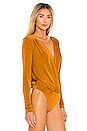 Free People X Revolve Turnt Bodysuit In Honey Ginger Revolve