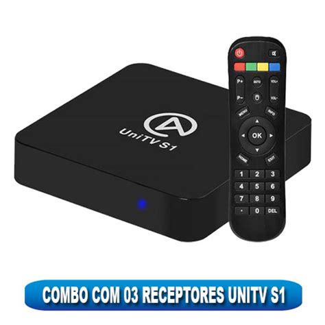 Combo 03 Receptores UniTV S1