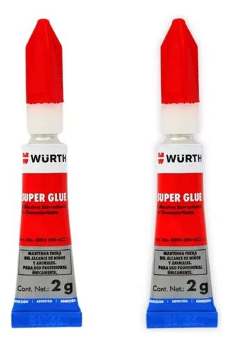 Adhesivo Instant Neo Super Glue Wurth Tipo La Gotita G Cuotas Sin