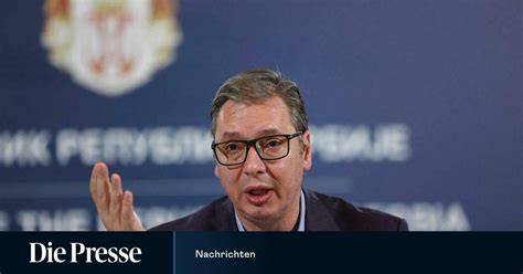 Nach Protesten Serbiens Präsident Vučić kündigt Neuwahlen für Dezember