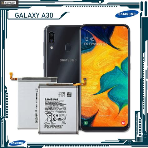 For Samsung Galaxy A30 | Battery Model: EB-BA505ABU Original Capacity High Quality Battery ...