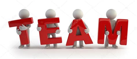 3d Small Team — Stock Photo © Art3d 19443271