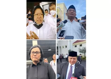 Profil Singkat Menteri Yang Dipanggil Mk Dalam Sidang Sengketa