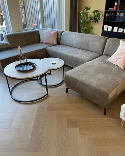 Visgraat PVC Vloer Julia Gerookt Eiken Stile Floors