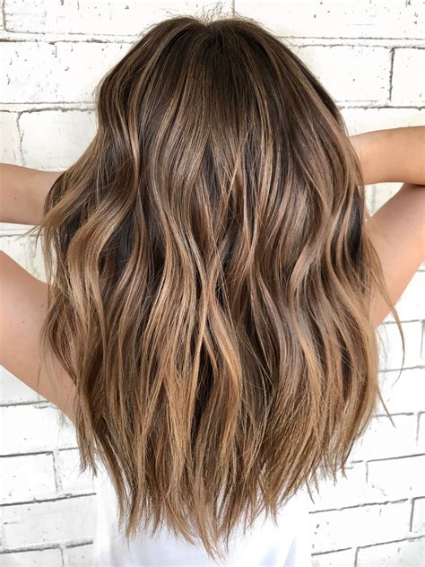 Warm balayage hair @nickilynnehair | Hair color light brown, Light hair