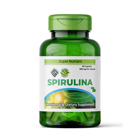 Buy Natural Spirulina Capsules At Best Price In Pakistan