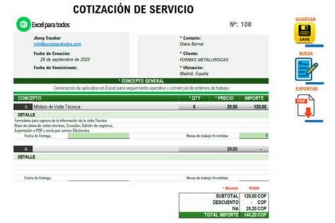 Formato De Pagaré Para Llenar Descarga En Excel Y Pdf