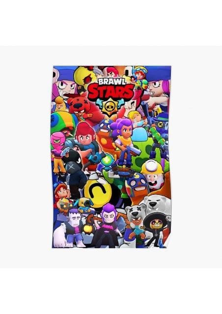 Poster Brawl Stars Affiche Ou Cadre