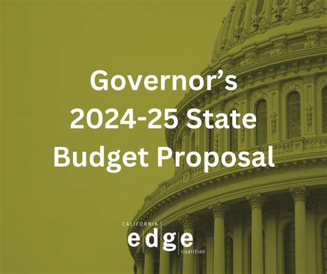 California Edge Coalitions Summary Of The Governors 2024 25 State