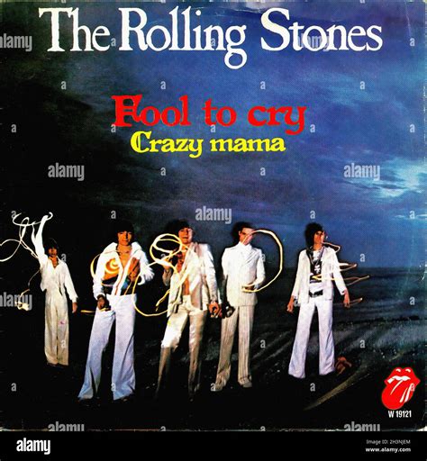 Vintage Vinyl Recording Rolling Stones The Fool To Cry Italy