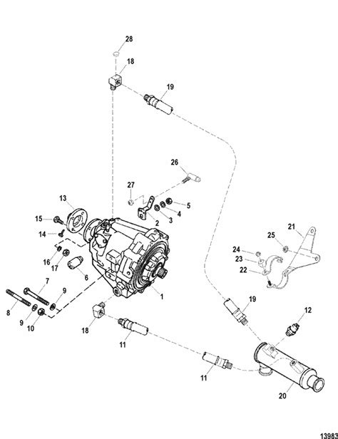 Mercruiser Race Engine And Drive Scorpion 377 Transmission And Related Parts Parts