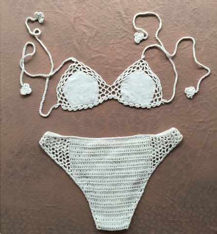 Sexy Knitting Bikini Swimsuit On Luulla