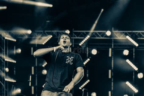 Backtrack Live Hellfest 2016 Hardcore Punk Band Editorial Photo Image
