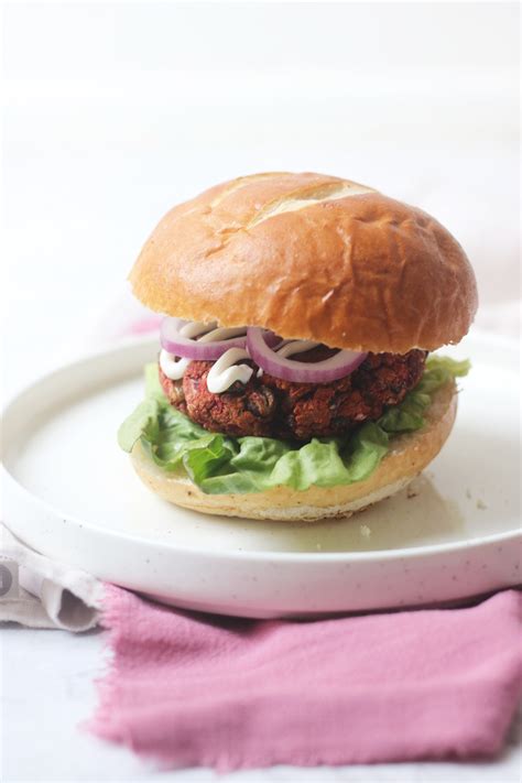 Vegan Beetroot And Black Bean Burgers Supper In The Suburbs