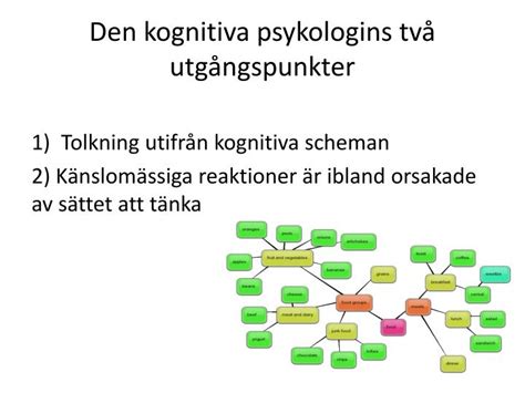 Ppt Det Kognitiva Perspektivet Kapitel Powerpoint Presentation