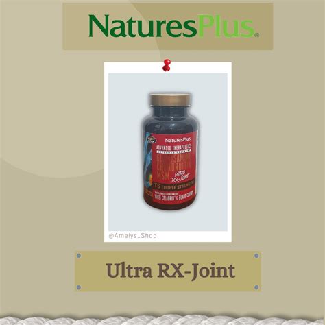 Jual Natures Plus Ultra Rx Joint Ts Triple Strength Tablet