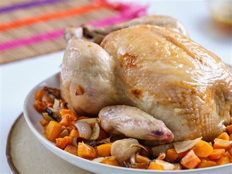 Un Pollo Asado Al Horno Muy F Cil De Preparar