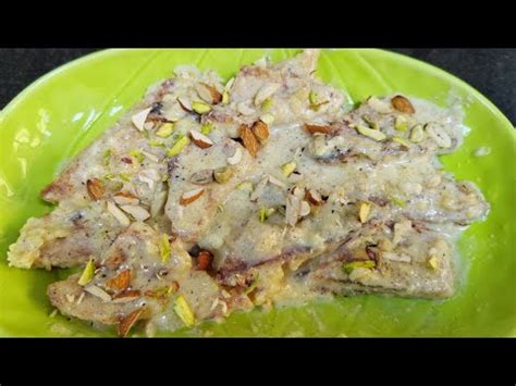 SHAHI TUKRA RECIPE Quick Dessert In 15 Minutes How To Make SHAHI