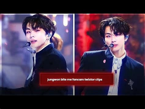 Enhypen Jungwon Bite Me Fancam Twixtor Clips Minitaetae Youtube