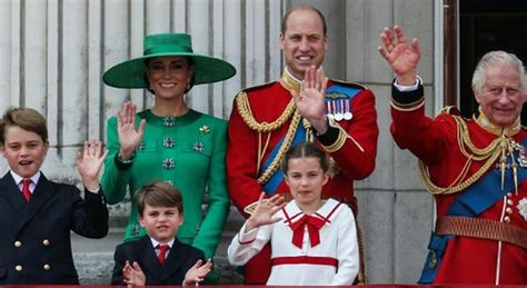 Trooping The Colour 2024 König Charles Iii Und Kate Middleton