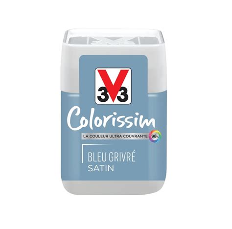 Peinture multi supports Satin Bleu givré Testeur 75ml Bricomarché