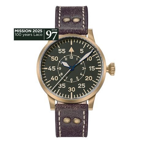 Pilot Watch Original By Laco Watches Model Laco Edition 97