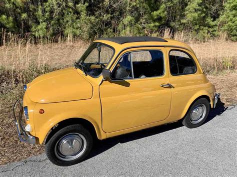 1970 Fiat 500 Yellow RWD Manual L for sale - Fiat 500 1970 for sale in New Bern, North Carolina ...