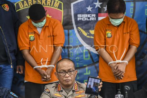 Penangkapan Penyebar Berita Bohong Dan Ujaran Kebencian Antara Foto