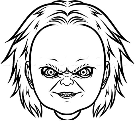 Desenhos de Chucky para colorir e Imprimir Pintar Grátis Online