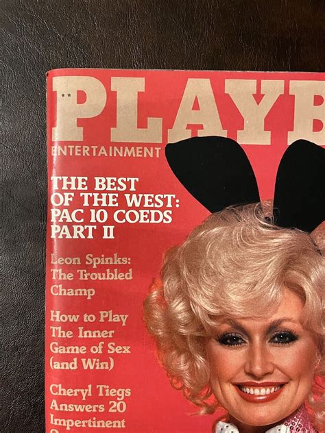 Mavin Dolly Parton Playboy Magazine October 1978 Dolly Parton