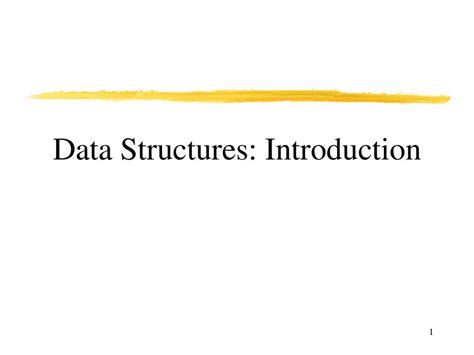 Data Structures Introduction Ppt Download