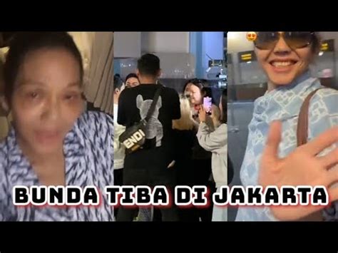 Bunda Corla Tiba Di Indonesia Youtube