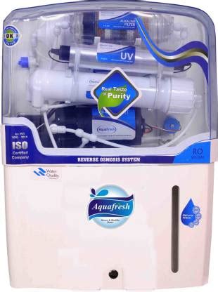 AQUA FRESH PLUS BIO PLUS RO UV UF MINERAL WATER 15L RO UV UF TDS WATER