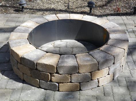 Metal Fire Pit Ring Insert | Fire Pit Design Ideas