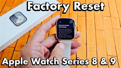 How To Factory Reset An Apple Watch Series Remove Activation