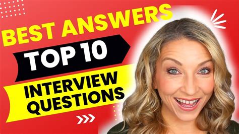 The Ultimate Guide To Top 10 Job Interview Questions And Answers Job Interview Questions