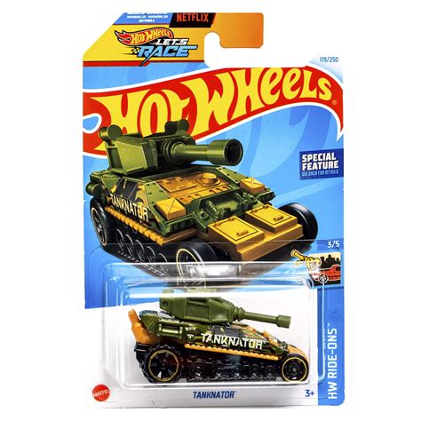Tanque Hot Wheels Hw Ride Ons Tanknator Htc Atacado Collections