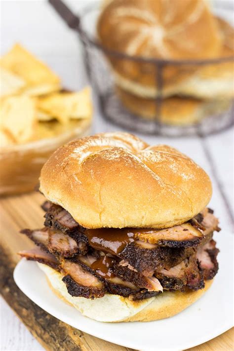 This Smoked Brisket Sandwich Is Absolutely Delicious Making A Homemade