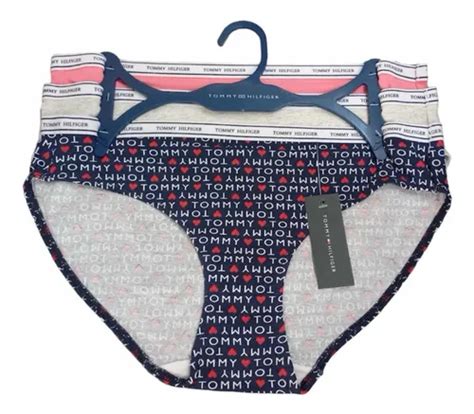 Set De Calz Nes Bikini Tommy Hilfiger Originales Talla M Meses Sin