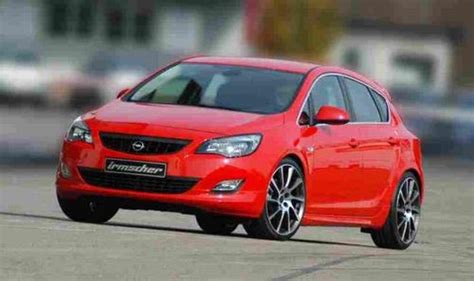 Tuningteile Irmscher Frontlippe Opel Astra J 5 türer und Sports Tourer