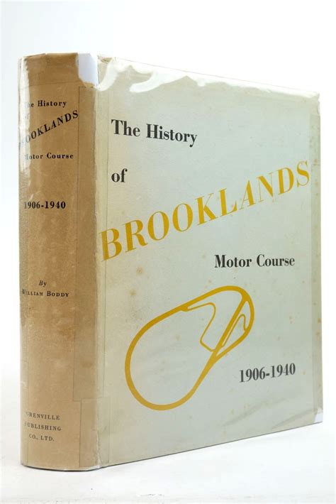 Stella And Roses Books The History Of Brooklands Motor Course Written