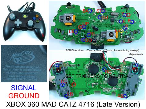 Xbox 360 Wireless Controller Circuit Board Diagram Circuit Diagram