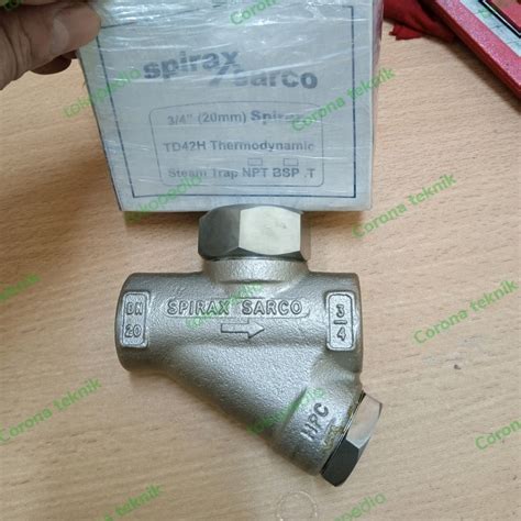 Jual Steam Trap Td L Spirax Sarco Thermodynamic Jakarta Barat