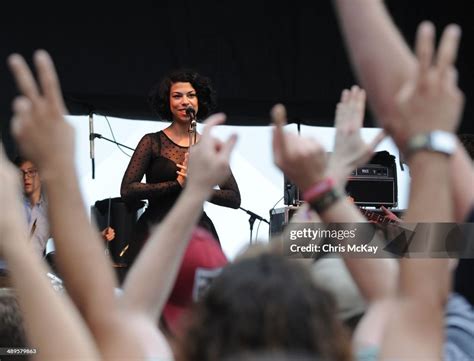 Monica Martin of Phox performs during the 2nd Annual Shaky Knees ...