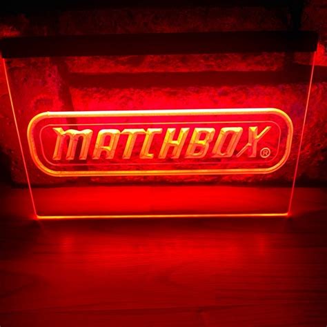 Other Matchbox Led Neon Red Light Sign X Poshmark