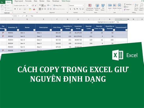 C Ch Copy Trong Excel Nhanh Ch Ng D Th C Hi N