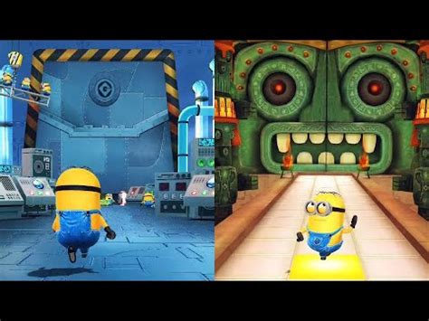 Despicable Me Minion Rush Gru S Lab Vs El Macho S Lair Youtube